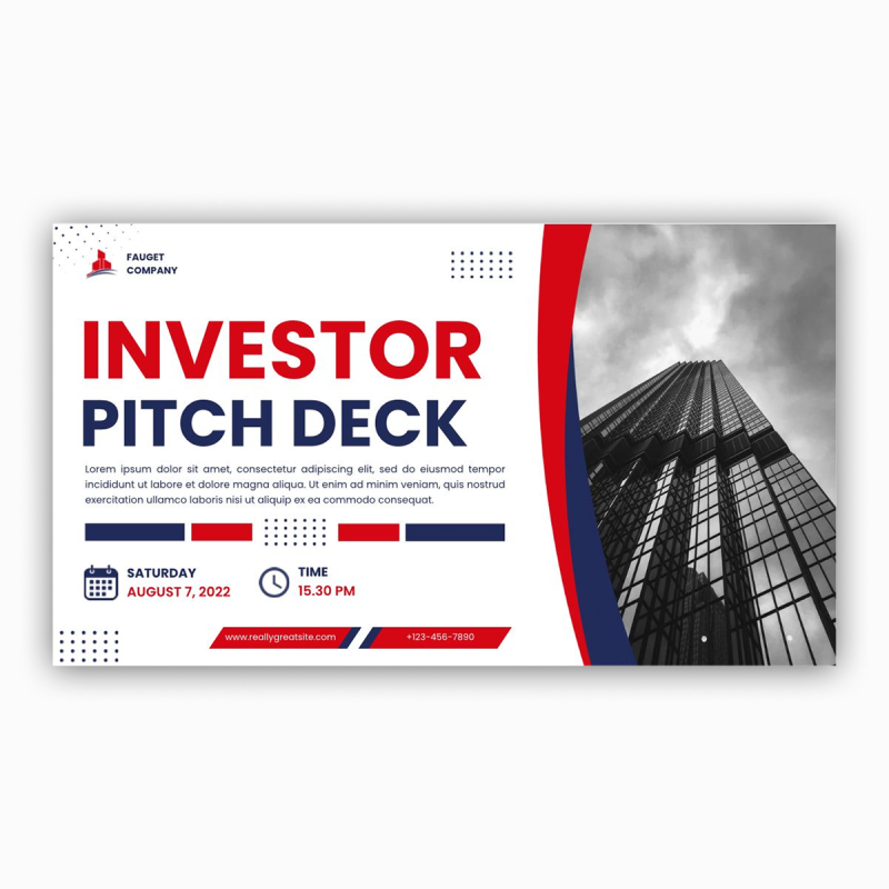 Investor Pitch Deck Template